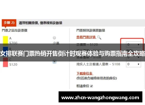 女排联赛门票热销开售倒计时观赛体验与购票指南全攻略